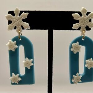 Acrylic Holiday Earrings